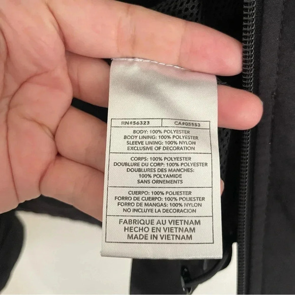 Nike Windbreaker Fall Spring Zip Up Breathable Black Jacket Men’s Size Large - Picture 5 of 8